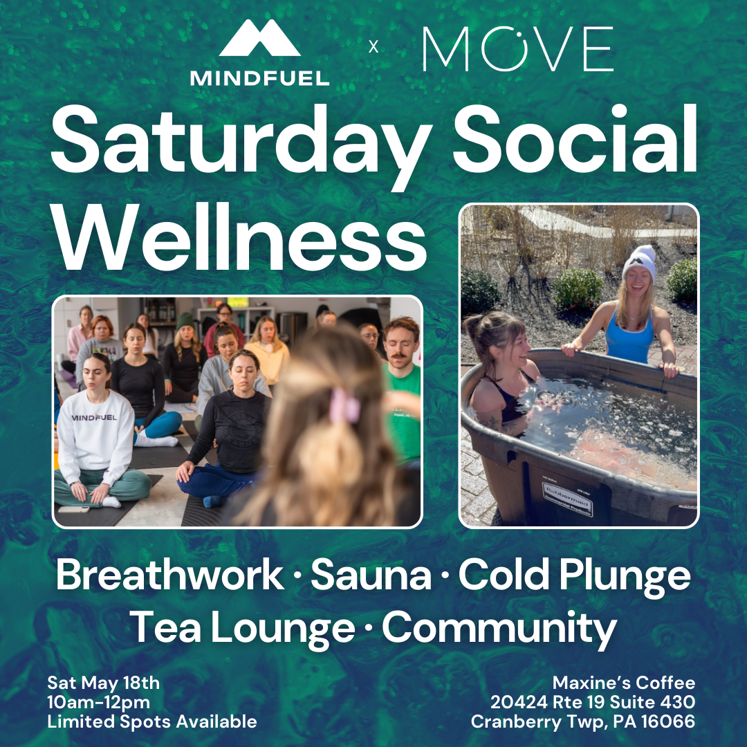 Saturday Social Wellness Event in Pittsburgh, PA: Guided Breathwork, Sauna, Cold Plunge and Community